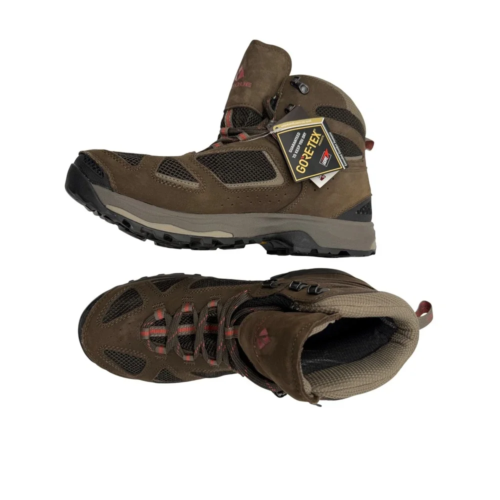 Vasque Hiking Boots Mens 13W Brown NEW Gore-Tex Vibram Talus Trek 7190 Wide
